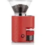 Bodum Bistro Burr Coffee Grinder (Red)