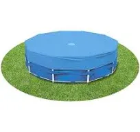 Intex 12&#039; Round Swimming Pool Debris Cover For Metal Frame Models 58411E