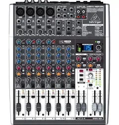 Behringer XENYX X1204USB Premium 12-Input 2/2-Bus Mixer British EQ 24Bit FX Ups#