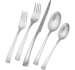 Zwilling J.a. Henckels Bellasera Satin 45-Piece Flatware Set Stainless Steel