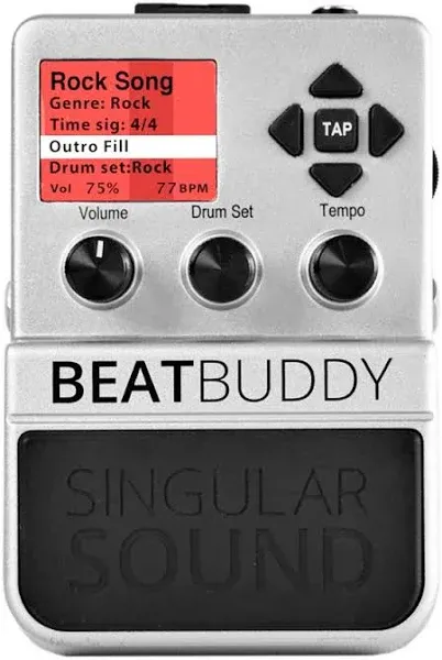 BeatBuddy the Only Drum Machine That sounds Human and is Easy To Use single