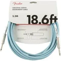 Fender Original Series Instrument Cable, 10&#039; - Daphne Blue