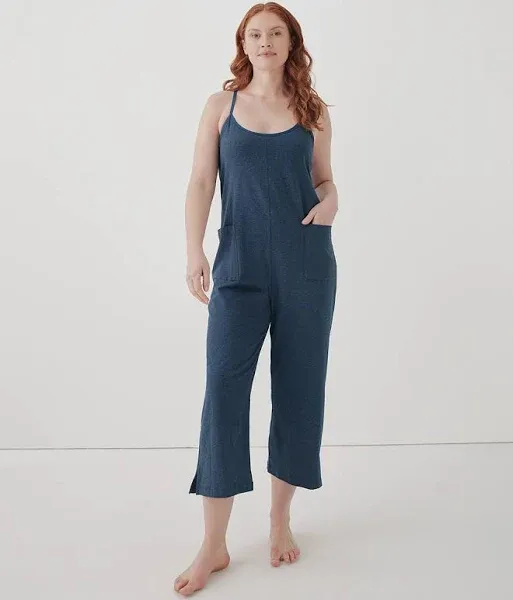 Womens Pact Organic Cool Stretch Lounge Jumpsuit