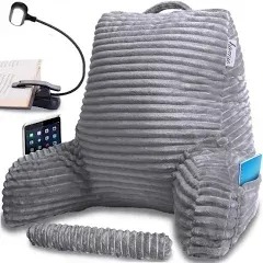 Homie Reading Pillow with Wrist Support, Has Arm Rests, and Back Support for