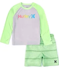 Boys Hurley Swim Suit 2-Piece Outfit Set