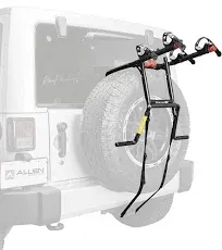 Allen Sports Premier 2-Bicycle Spare Tire Mounted Bike Rack Carrier