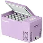 BougeRV 12V 23 Quart Colorful Purple Mini Fridge