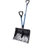 Snow Joe SJ-SHLV20 Shovelution Strain-Reducing Snow Shovel | 20-Inch | Spring Assisted Handle