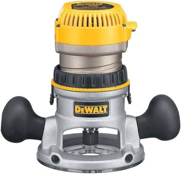 Dewalt DW616K 1-3/4 HP Heavy Duty Fixed Base Router Kit | Brand New