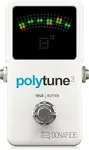 TC Electronic Polytune 3 Ultra-Compact Polyphonic Tuner with Multiple Tuning