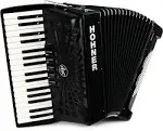 Hohner Bravo III 72 Accordion with Black Bellows