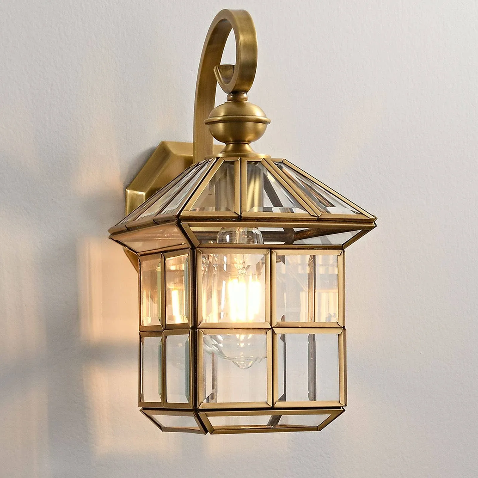 Milaii 13.4" Exterior Lantern Light Fixture