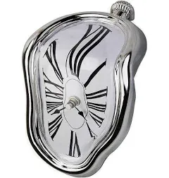 FAREVER Melting Clock, Salvador Dali Watch Melted Clock for Decorative Home O...