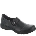 Women's Clarks, Carleigh Pearl Slip-On Black Nubuck 11 M