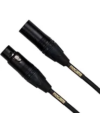 Mogami Gold Studio 25&#039; XLR Male to XLR Female Studio Patch Cable for Microphones