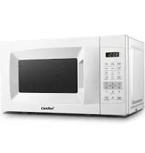 COMFEE' EM720CPL-PM Countertop Microwave Oven with Sound On/Off, ECO Mode and Easy One-Touch Buttons