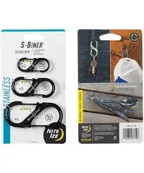 Nite-Ize LSBC-01-R6 S-Biner Slidelock - Slide Lock Carabiner