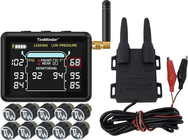 TireMinder Tm22141 i10 RV TPMS with 4 Transmitters