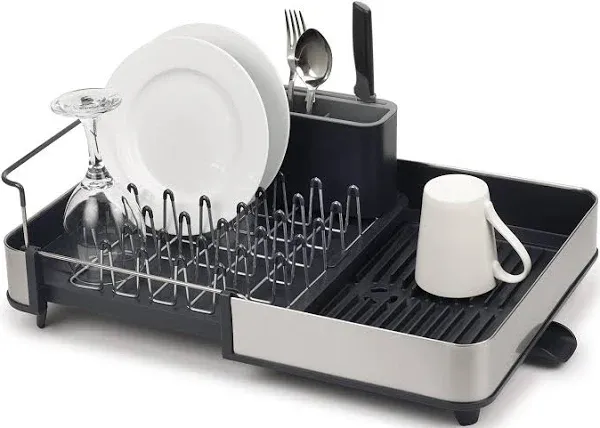 Joseph & Joseph Extend Steel Dish Rack - Grey