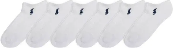 Polo Ralph Lauren Women's Flat Knit Low-Cut Socks (6 Pairs)