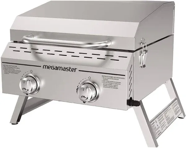 Megamaster 2 Burner Propane Tabletop Gas Grill