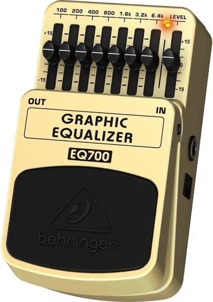 Effect pedal for Behringer guitar 7 band graphic equalizer EQ700 GRAPHIC EQUALI