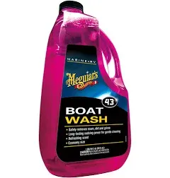 Meguiar&#039;s M4364 Marine/RV Boat Wash – 64 Oz Container 64 Fl (Pack of 1)