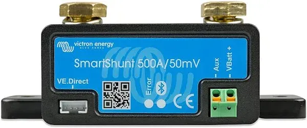 Victron Energy SmartShunt 500A 50MV Battery Shunt