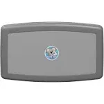 Koala Kare Horizontal Wall-Mounted Baby Changing Station, Gray