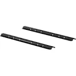 Curt 16204 - Universal 5th Wheel Base Rails (Carbide Black)