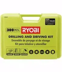 Ryobi 300 Piece Drill and Drive Kit