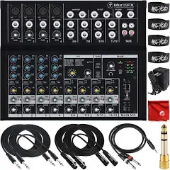 Mackie 12-Channel Compact Mixer with Effects Mix12FX