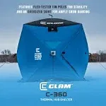 Clam C-360 Thermal Hub Ice Shelter