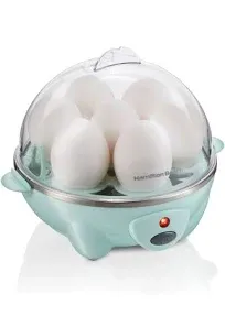 3-in-1 Egg Cooker Hard-Boiled Poached Omelets 7 Egg Capacity Kitchen Dining Mint