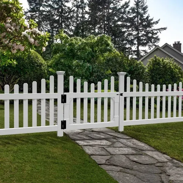 Zippity Outdoor Products All American Vinyl Picket Gate