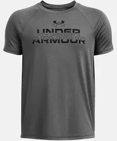 Under Armour Boys' Tech Split Wordmark T-Shirt