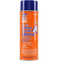 27828 Body Shop Heavy Duty Headliner Adhesive, High-Strength Spray Adhesive, Rep