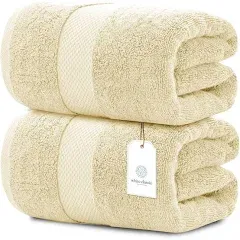 White Classic Luxury Bath Sheet Towels Extra Large