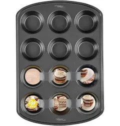 Muffin Pan, Non-Stick, 12-Cup