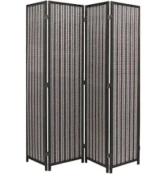 Legacy Decor 4 Panel Room Divider