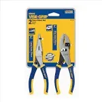 Irwin Vise-Grip 2 Piece 6 In. Alloy Steel Professional Pliers Set 2078702