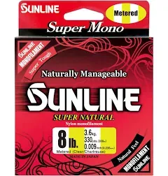 Sunline Super Natural Monofilament Fishing Line