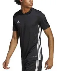 Adidas Men's Tabela 23 Soccer Jersey, 2XL / Black/White