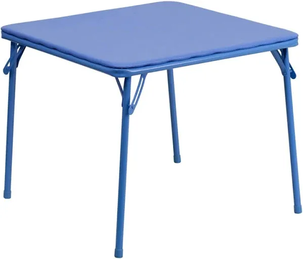 Flash Furniture Kids Black Folding Table