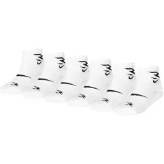 Nike 3BRAND by Russell Wilson Dri-Fit Kids' Crew Socks -6-Pack - Black