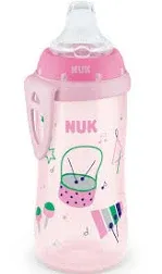 NUK Active Cup, 10oz - Blue (Music) - 1 Bottle - Brand New In Package