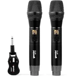 Gemini GMU-M200 UHF DUAL WIRELESS MICROPHONE SYSTEM