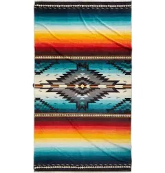 Pendleton Oversized Jacquard Spa Towel - Saltillo Sunset