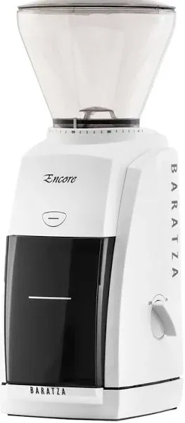 Baratza Encore Conical Burr Coffee Grinder White