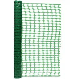 Bisupply 4 FT Safety Fence – 100 FT Plastic Fencing Roll for Construction Fencin